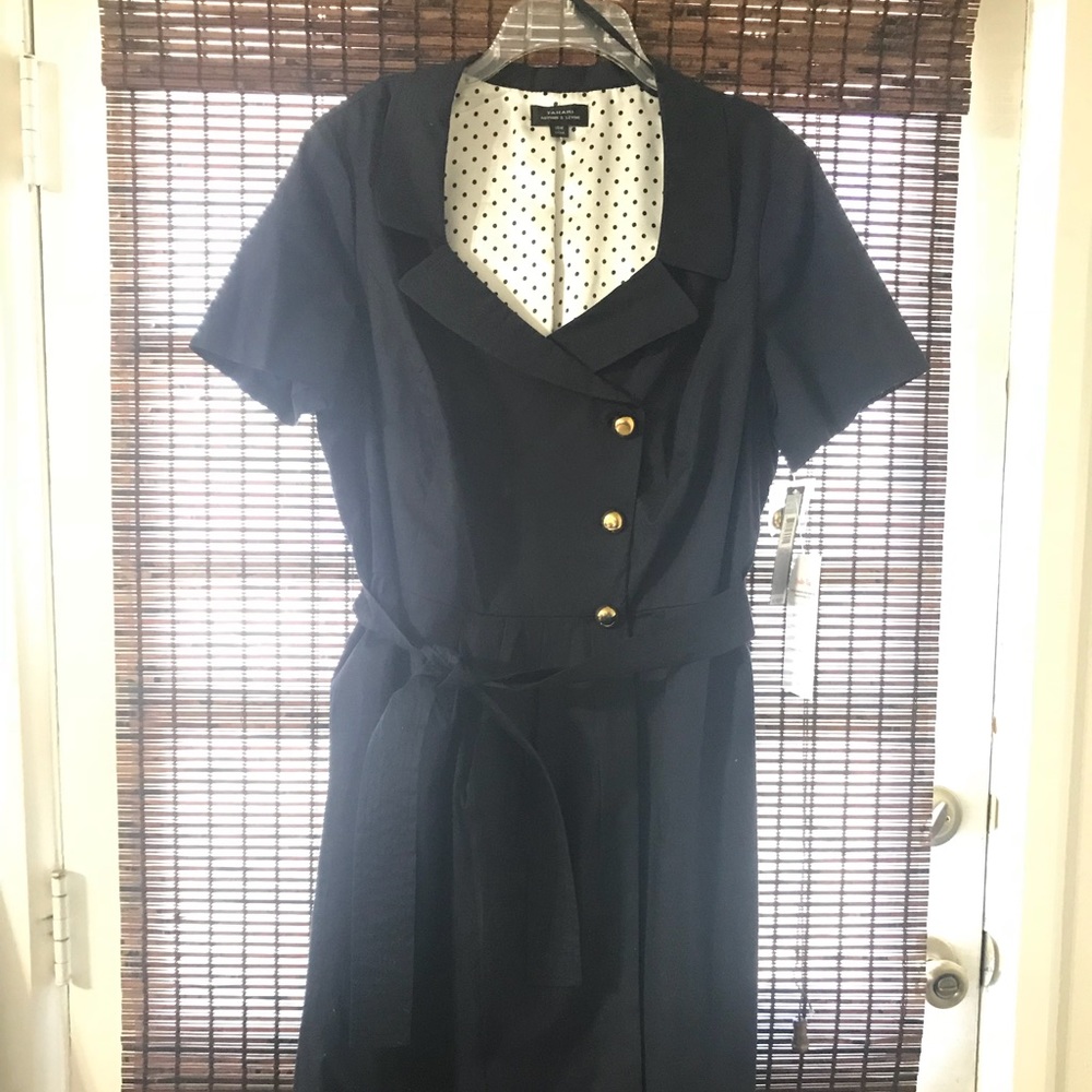 💐Classic Navy Wrap Dress 💐